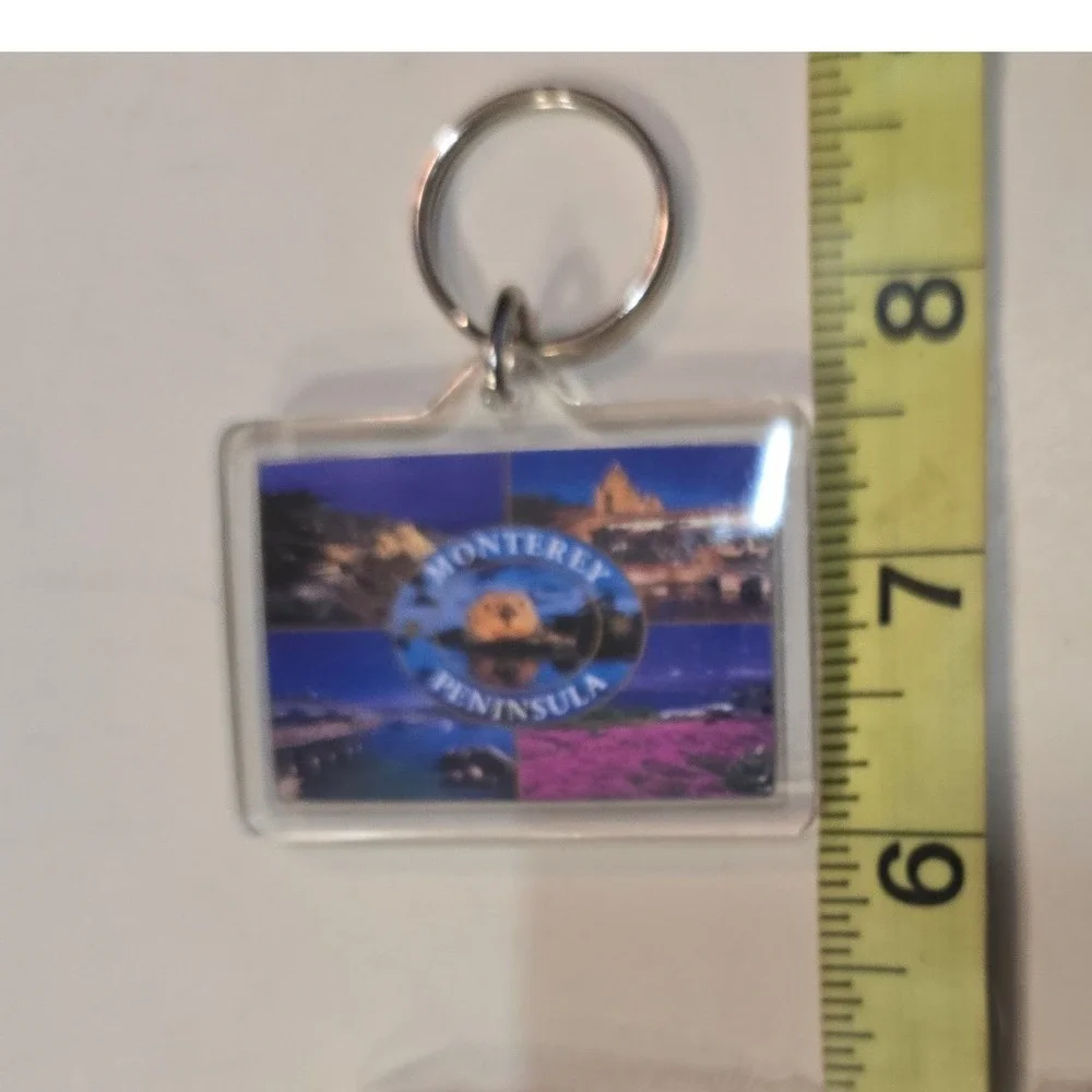 3pc Souvenir‎ Keychain Lot Acapulco Los Cabos Dolphin Monterey Peninsula Travel